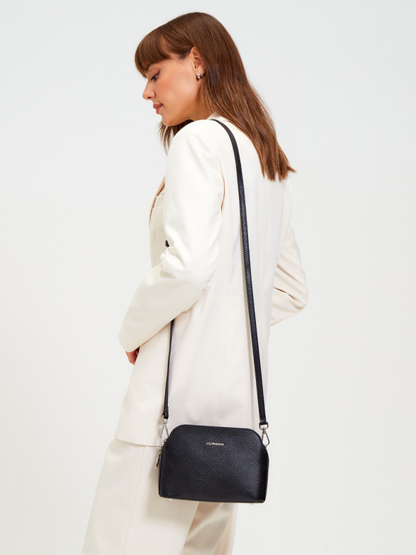 Сумка Curanni 2537 вителло черная