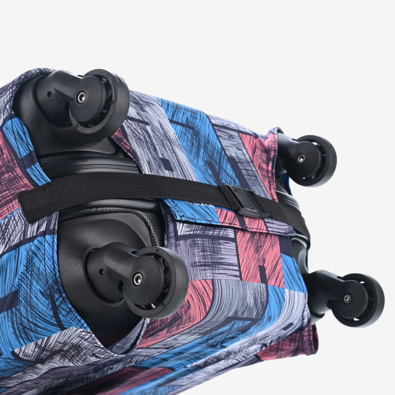 Чехол для чемодана Графити размер L клетка Чехол для чемодана Графити размер L клетка