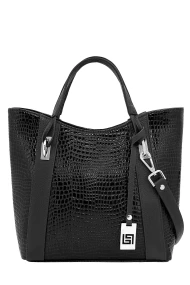 Сумка Protege Ц-190 черный рептилия Сумка Protege Ц-190 черный рептилия