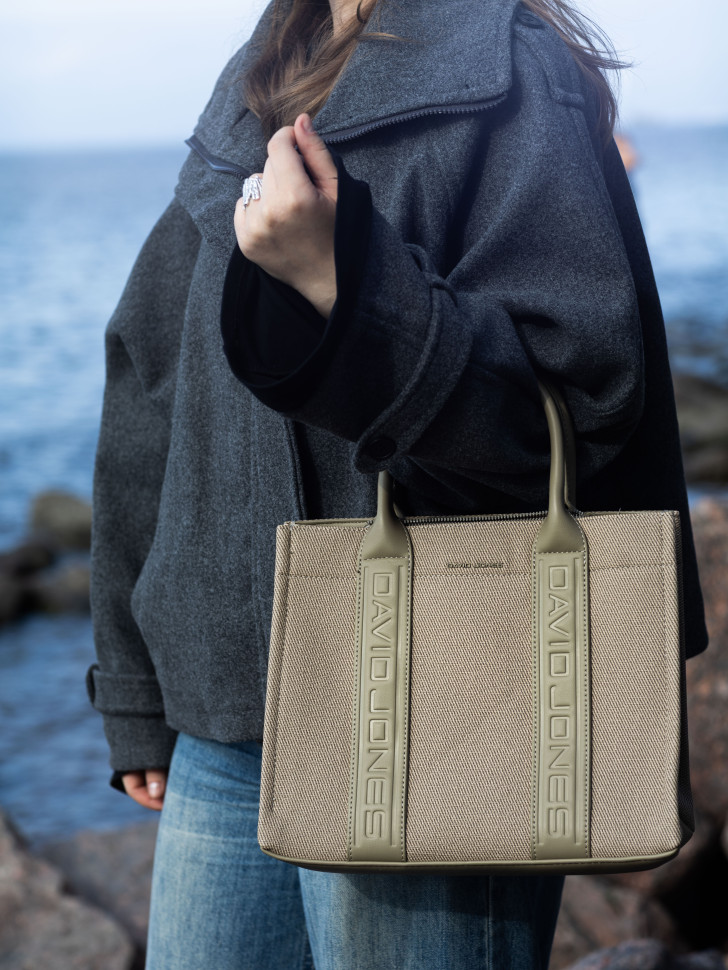 Сумка женская David Jones 7724 olive branch