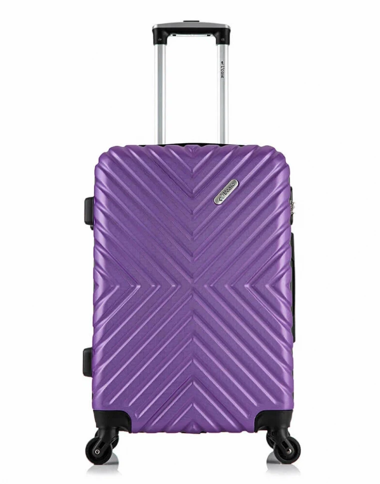Чемодан L'Case New Delhi фиолетовый 26"