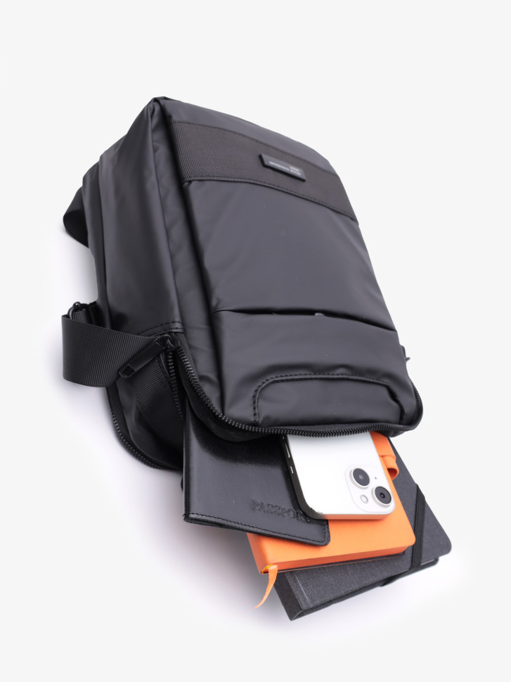 Сумка мужская Baggins 0918 черная Сумка мужская Baggins 0918 черная