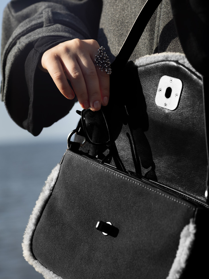 Сумка женская David Jones 7753 black Сумка женская David Jones 7753 black