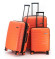 Чемодан Eberhart 40S-017 Shift полипропилен персик