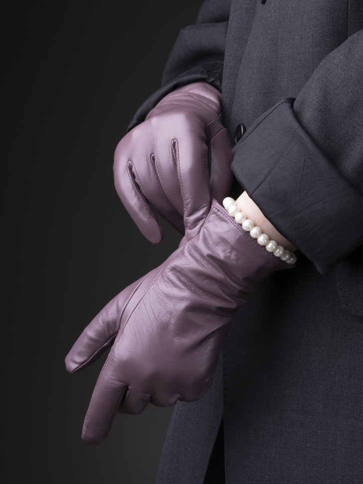 Перчатки женские Farella 2145 пудра 