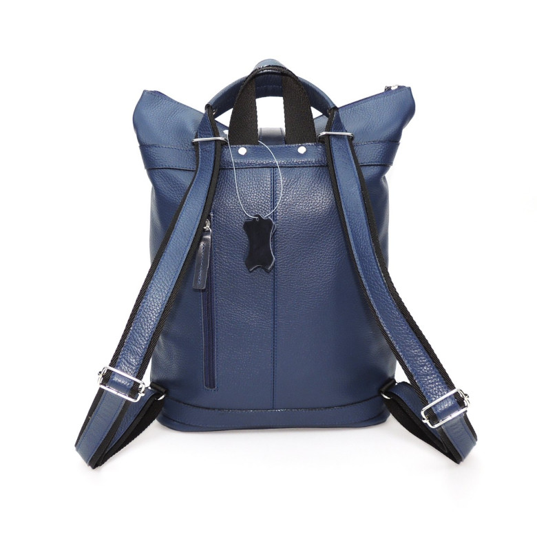 Сумка-рюкзак Natalia Kalinovskaya, "Карла" синяя Сумка-рюкзак Natalia Kalinovskaya, "Карла" синяя