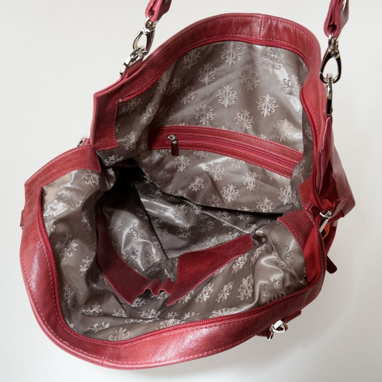 Женская сумка RHino Верона брусника