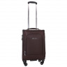 Чемодан для ручной клади Rion+, 454/4 коричневый 18"