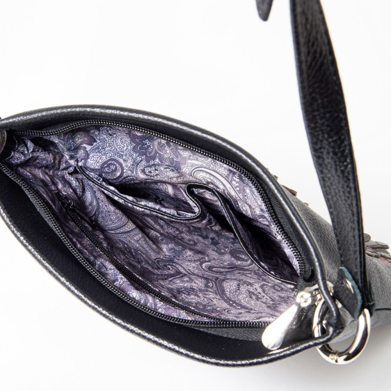 Сумка женская Protege, ДС-144-133 Ведьмочка №2 чёрная