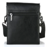 Мужская сумка-планшет из экокожи Cantlor Y03-1 чёрная