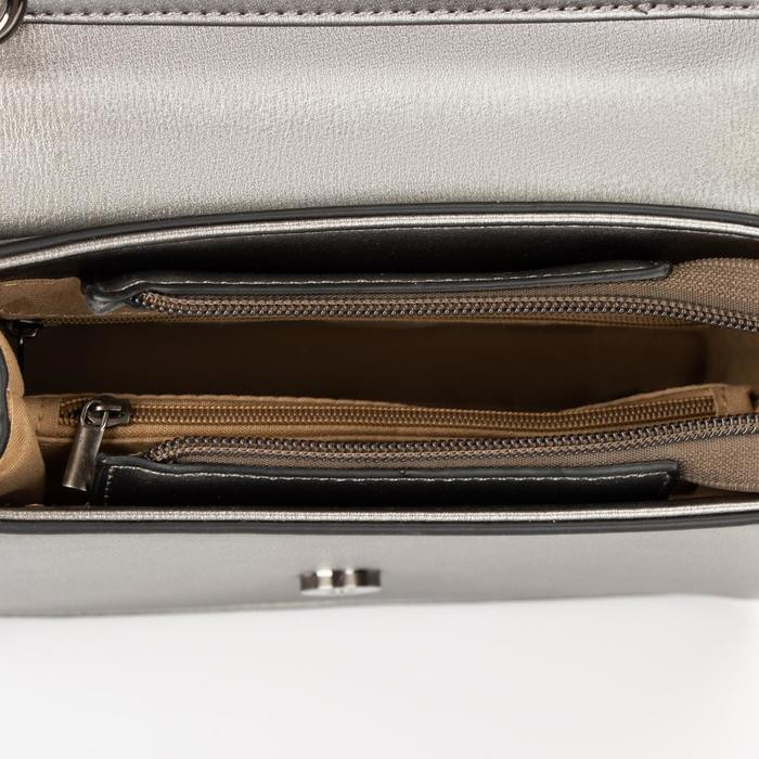 Сумка женская, 5984395 серебристая Сумка женская, 5984395 серебристая