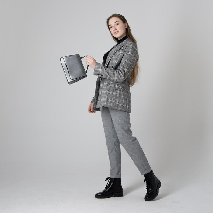 Сумка женская, 5984395 серебристая