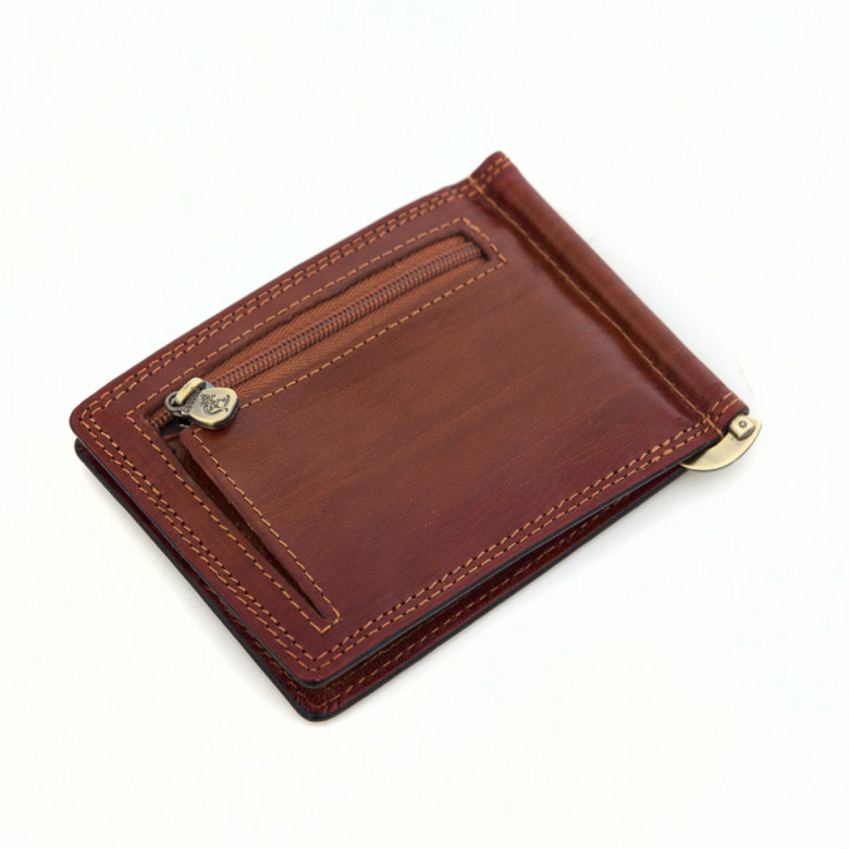 Зажим для денег Cosset F14-327-1782A коричневый