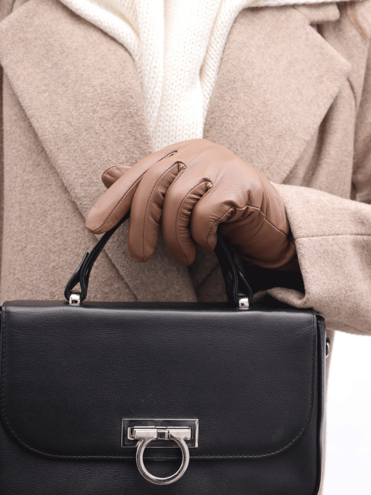 Перчатки (3.2)20026 темно-бежевые Перчатки (3.2)20026 темно-бежевые