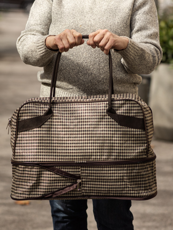 Сумка дорожная Voyage 204 гусиная лапка