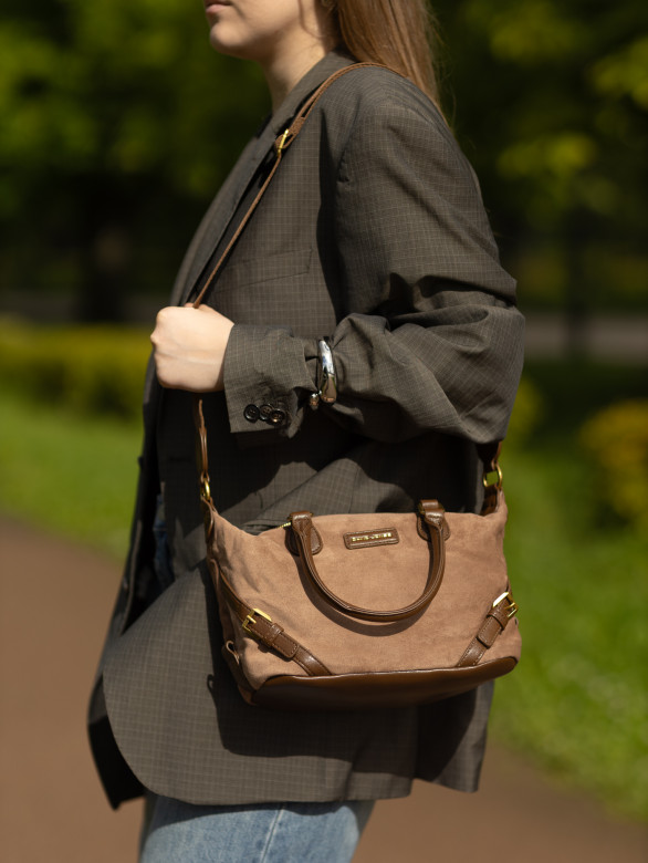 Сумка женская David Jones 7644 cocoa brown Сумка женская David Jones 7644 cocoa brown