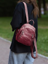 Рюкзак-сумка женский Bobo 8304-8 бордо Рюкзак-сумка женский Bobo 8304-8 бордо