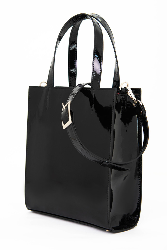 Сумка Protege Ц-554.18 черный лак