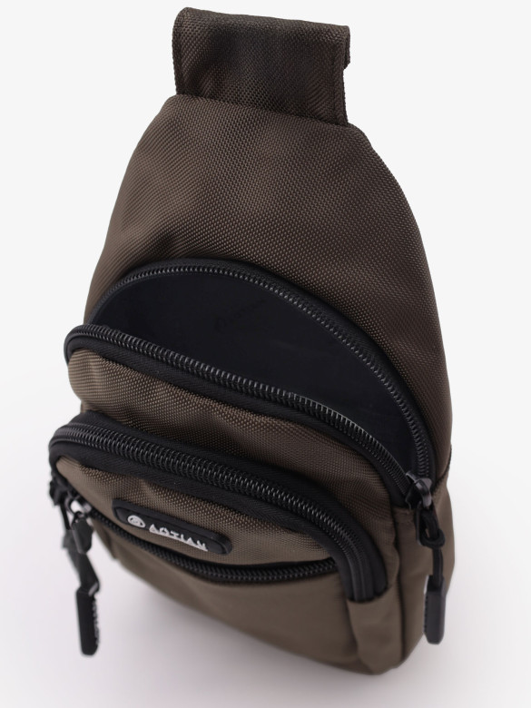 Рюкзак на одно плечо An 65365 хаки Рюкзак на одно плечо An 65365 хаки