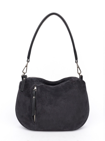 Сумка FIATO 2641 замша серая