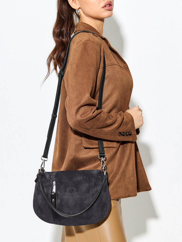 Сумка FIATO 2641 замша серая Сумка FIATO 2641 замша серая