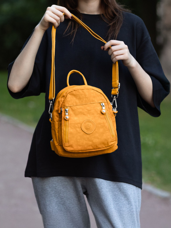 Рюкзак-сумка женский Bobo 8304-8 жёлтый Рюкзак-сумка женский Bobo 8304-8 жёлтый