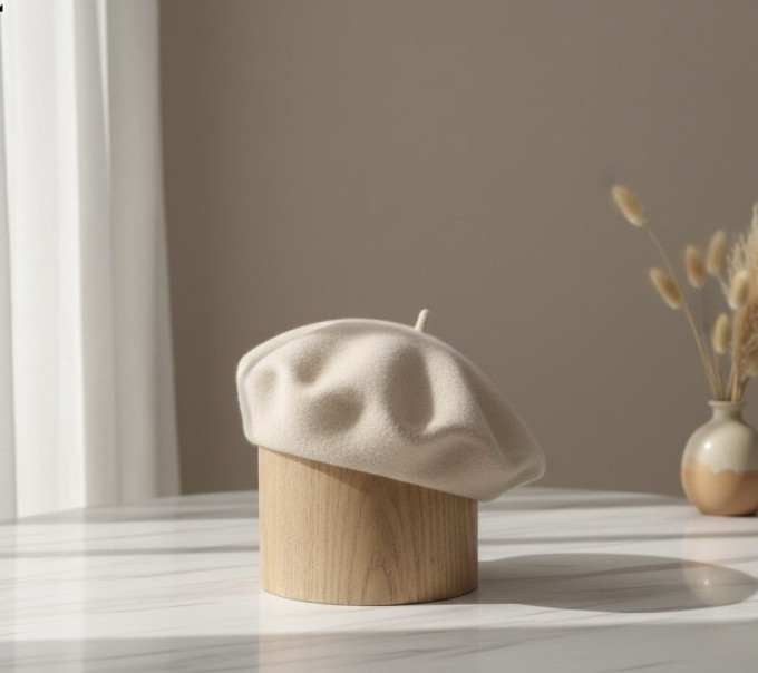 Берет женский Stigler, крем