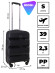 Чемодан для ручной клади из полипропилена Rion+, 460 18" Чемодан для ручной клади из полипропилена Rion+, 460 18"