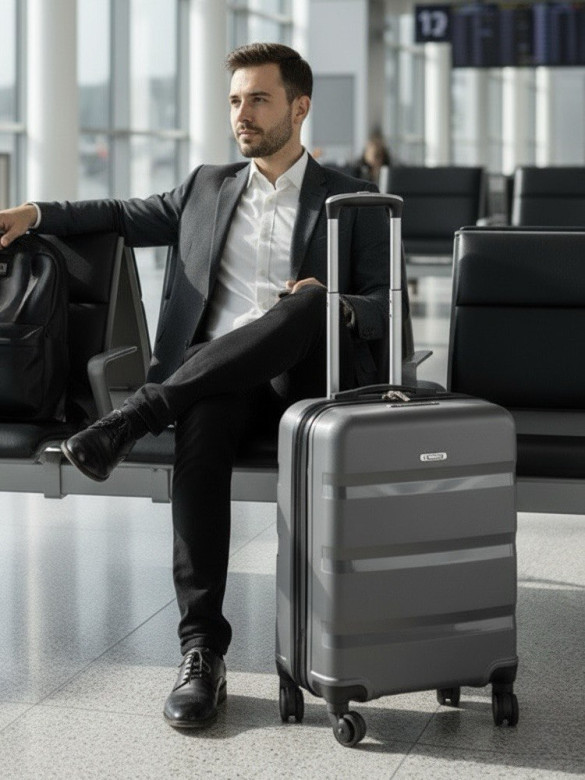 Чемодан для ручной клади из полипропилена Rion+, 460 18" Чемодан для ручной клади из полипропилена Rion+, 460 18"