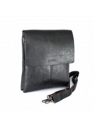 Мужская сумка-планшет из экокожи Cantlor Y03-4 чёрная