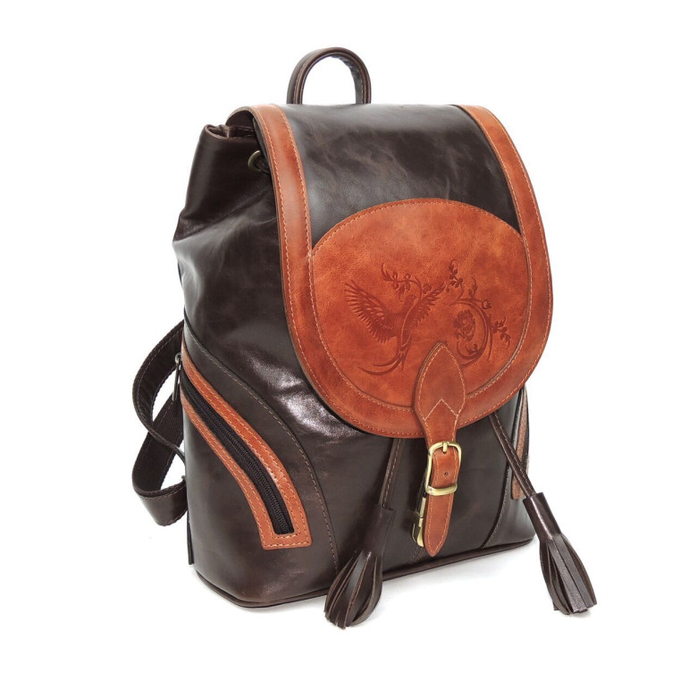 Рюкзак женский Natalia Kalinovskaya, Р50-622-1 кор/рыж Рюкзак женский Natalia Kalinovskaya, Р50-622-1 кор/рыж