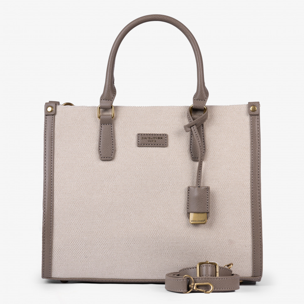 Сумка David Jones, 6932 cr.white/taupe