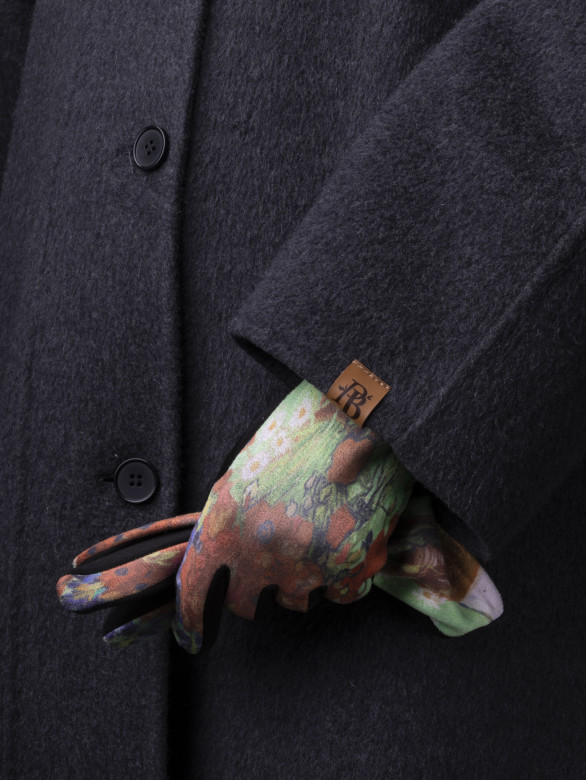 Перчатки женские Ангел 111-8 Вангог мак