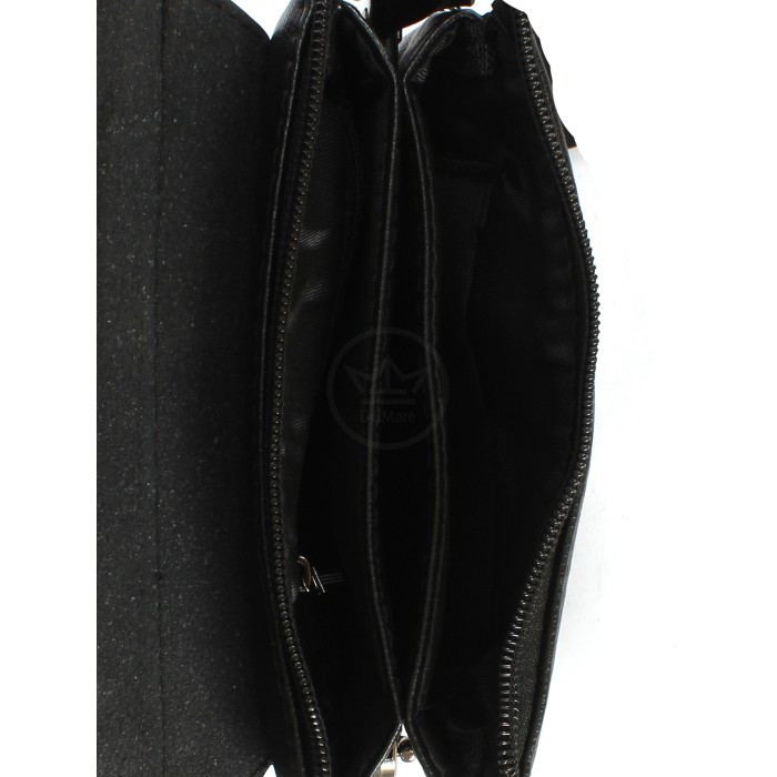 Мужская сумка-планшет из экокожи Cantlor L3012S-5 чёрная