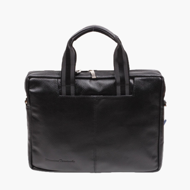 Портфель мужской из кожи Maxsimo Tarnavsky 1020 чёрный