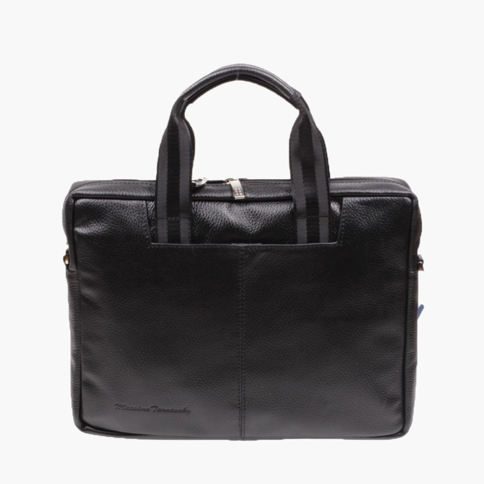 Портфель мужской из кожи Maxsimo Tarnavsky 1020 чёрный