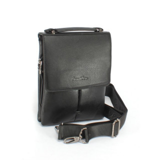 Мужская сумка-планшет из экокожи Cantlor L3012L-5 чёрная