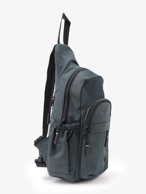 Рюкзак на одно плечо An 35012 зелёный Рюкзак на одно плечо An 35012 зелёный