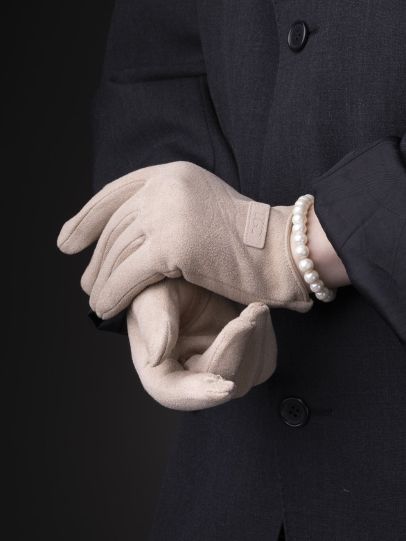 Перчатки женские Baggins 6026-1 бежевые Перчатки женские Baggins 6026-1 бежевые