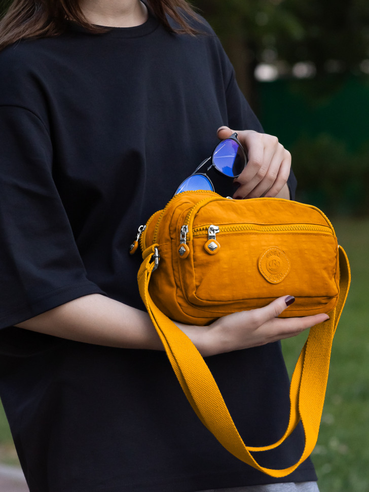 Сумка женская Bobo 8207 жёлтая Сумка женская Bobo 8207 жёлтая