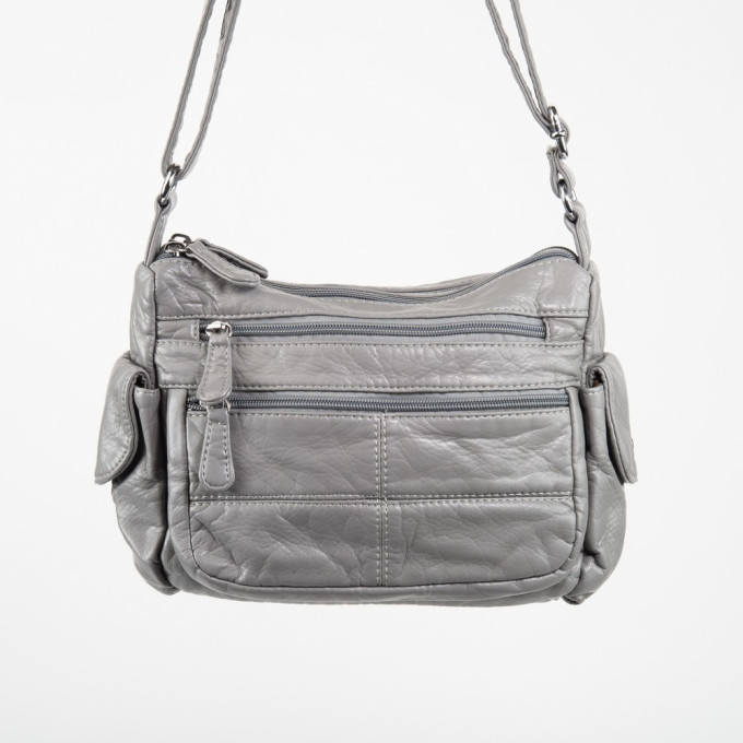 Сумка женская Runyi 6621 серая Сумка женская Runyi 6621 серая