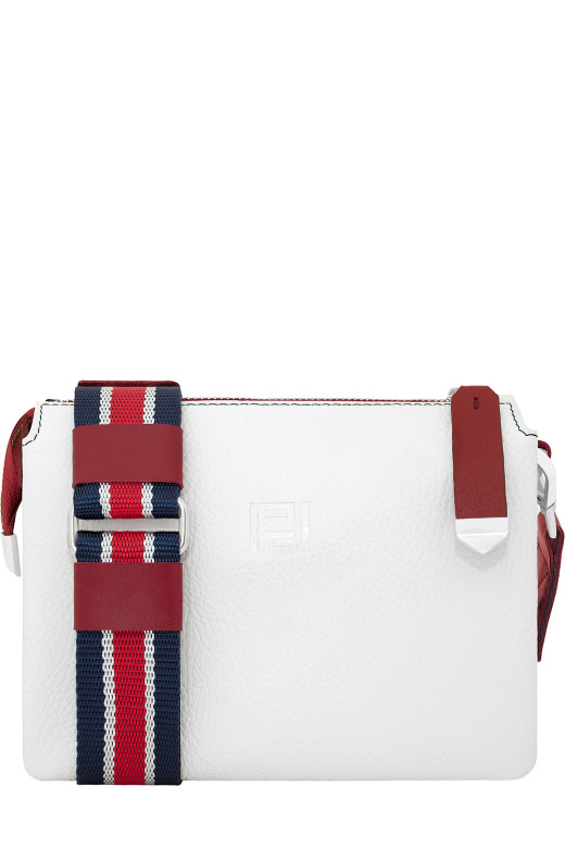 Сумка женская Protege Ц-438 белая/синяя флотер Сумка женская Protege Ц-438 белая/синяя флотер