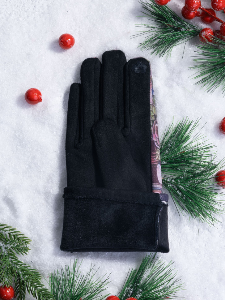 Перчатки женские Ангел 111-15 кошка