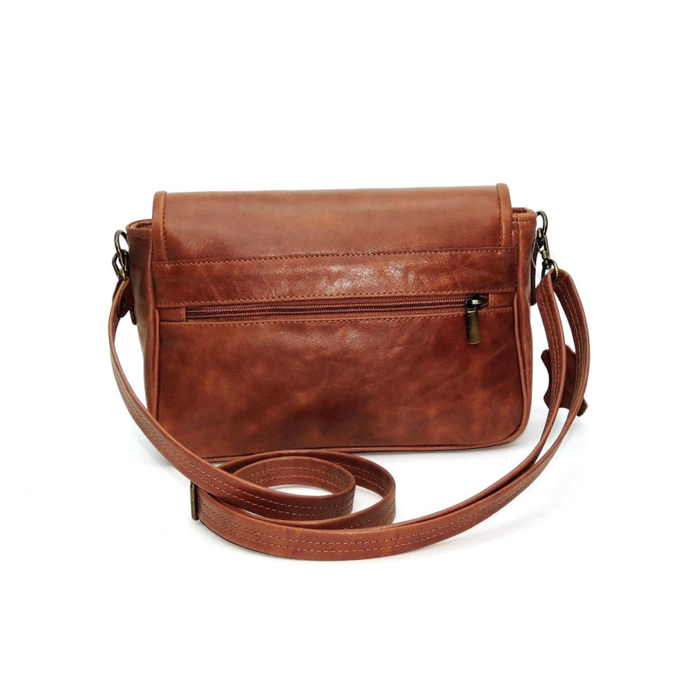 Женская сумка Natalia Kalinovskaya, «Спринг» с тиснением рыжая Женская сумка Natalia Kalinovskaya, «Спринг» с тиснением рыжая