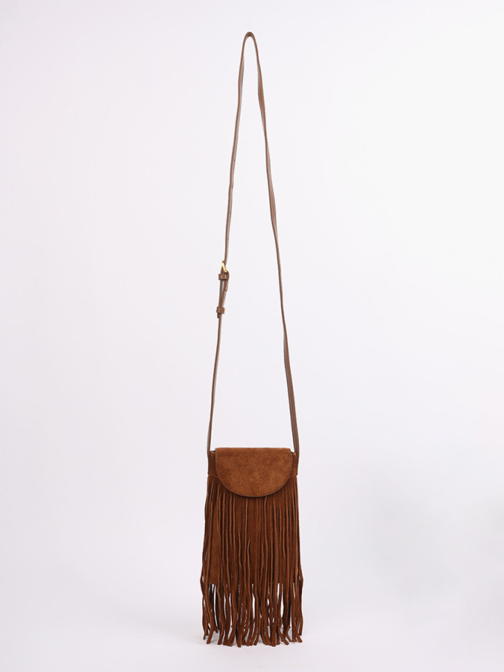 Сумка Lamagio 5840 замша рыжая