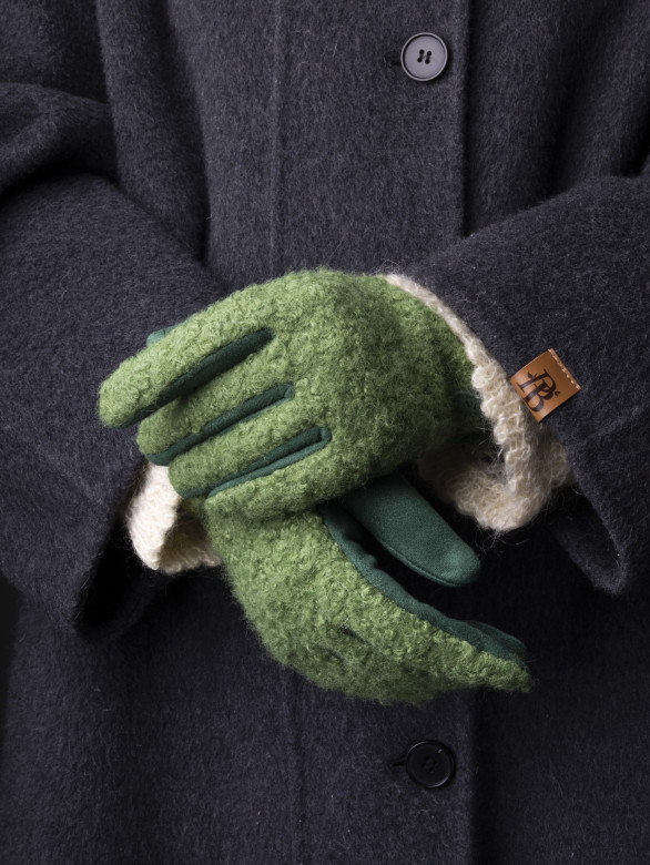 Перчатки женские Baggins зеленые Перчатки женские Baggins зеленые