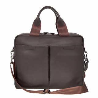 Бизнес-сумка мужская Gianni Conti, 4821369 dark brown темно-коричневая