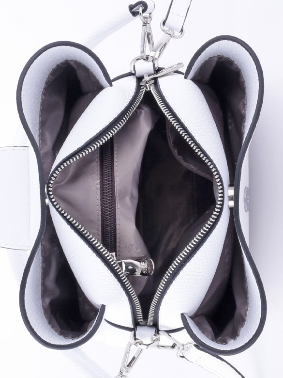 Сумка FIATO 2767 вителло белая