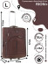 Чемодан Rion+, 412 24" Чемодан Rion+, 412 24"