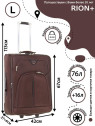 Чемодан Rion+, 412 24" Чемодан Rion+, 412 24"